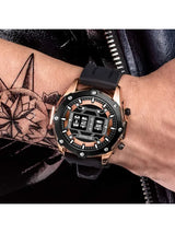 OVERFLY RUIMAS UNIQUE DRUM ROLL Luxury Digital Military Men's Watch (NOW IN INDIA)