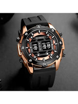 OVERFLY RUIMAS UNIQUE DRUM ROLL Luxury Digital Military Men's Watch (NOW IN INDIA)