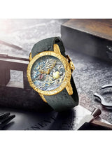 OVERFLY Biden Dragon Dial Analog Luxury Men's Watch (NOW IN INDIA)(BD-8041-Multy)