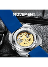 OVERFLY BIDEN Unique Wheel Dial Automatic Skeleton Mechanical Luxury Men's Watch (NOW IN INDIA)