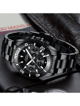 OVERFLY BIDEN Mens Watch Analog Chronograph Luxury wrist Watch for Men