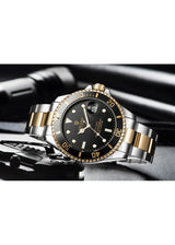 OVERFLY TEVISE Black Automatic Luxury Watch for Men T801A