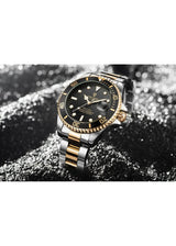 OVERFLY TEVISE Black Automatic Luxury Watch for Men T801A