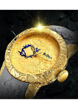 OVERFLY BIDEN Analog Dragon Dial Luxury Men's Watch Watch (NOW IN INDIA)(BD-8041-Gold)