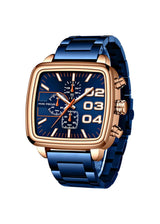 OVERFLY MF-Multifunction Luxury Unique Dial Men's Watch (NOW IN INDIA) 314-Blue