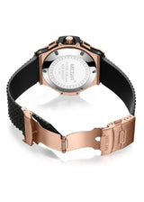 OVERFLY Megir Analog Chronograph Watch For-Men (2050-Gold)