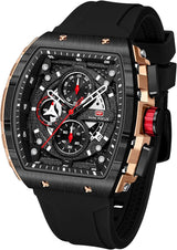 OVERFLY MINI FOCUS Mens Watch Analog Chronograph Luxury wrist Watch For Men