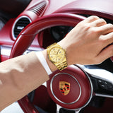 OVERFLY POEDAGAR Analog Multifunction Luxury Watch for Men