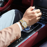 OVERFLY POEDAGAR Analog Multifunction Luxury Watch for Men