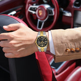 OVERFLY POEDAGAR Analog Multifunction Luxury Watch for Men