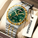 OVERFLY POEDAGAR Analog Multifunction Luxury Watch for Men