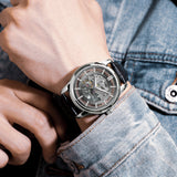 OVERFLY OCHSTIN Automatic Skeleton Mechanical Luxury wrist Watch For Men