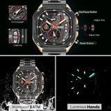 MEGIR Analog Chronograph Luxury Men's Watch (With Extra Nylon Stap)