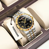 OVERFLY POEDAGAR Analog Multifunction Luxury Watch for Men