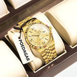 OVERFLY POEDAGAR Analog Multifunction Luxury Watch for Men