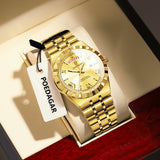 OVERFLY POEDAGAR Analog Multyfunction Luxury Watch for Men