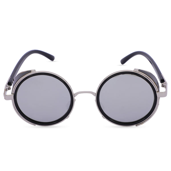 Steampunk Stylish Unisex Sunglasses (578-SIL)