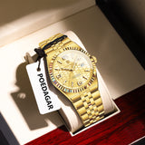 OVERFLY POEDAGAR Analog Multifunction Luxury Watch for Men