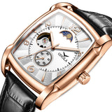 OVERFLY Onola Automatic Skeleton Mechanical Unique Dial Luxury wrist Watch For Men