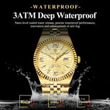 OVERFLY POEDAGAR Analog Multifunction Luxury Watch for Men