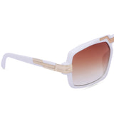 Designer Women's Sunglasses(97353-White)