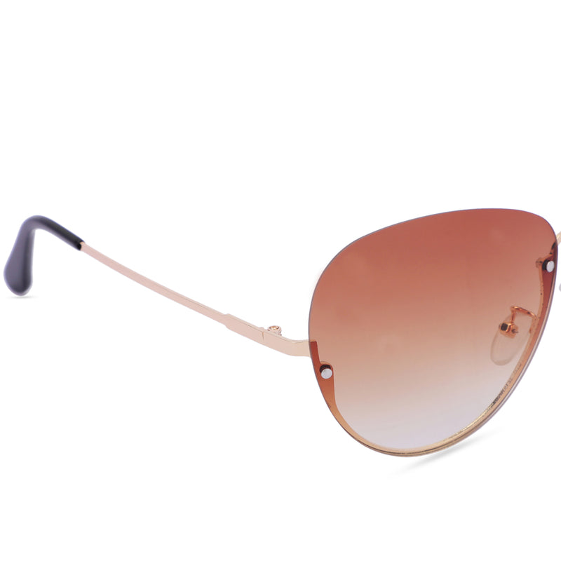 Aviator Classic Sunglasses Unisex /Polarized Brown
