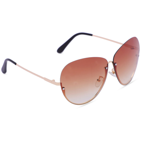 Aviator Classic Sunglasses Unisex /Polarized Brown