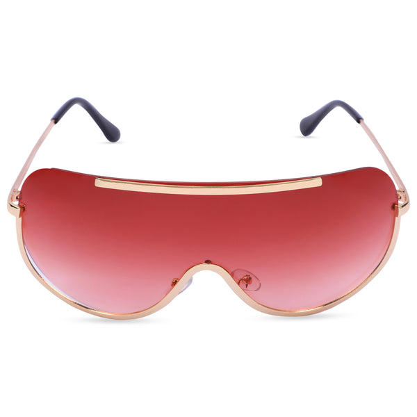 New Stylish Unisex Sunglasses (66190-Pink)