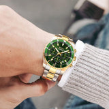 OVERFLY BIDEN Mens Watch Analog Chronograph Luxury wrist Watch for Men