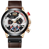 OVERFLY LIGE Mens Watch Analog Chronograph Luxury wrist Watch for Men