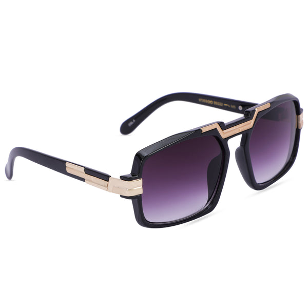 Fashion Stylish Women's Sunglasses(97353-Black)