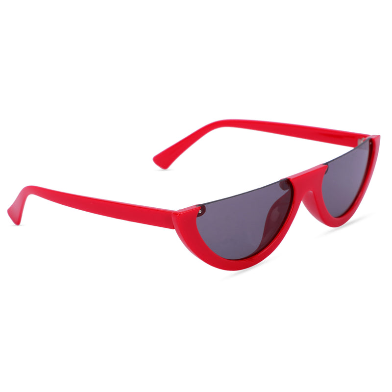 Vintage Unisex Sunglasses (97370-Red)