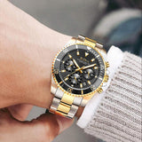 OVERFLY BIDEN Mens Watch Analog Chronograph Luxury wrist Watch for Men