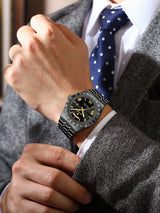 OVERFLY POEDAGAR Analog Multifunction Luxury Watch for Men