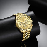 OVERFLY BIDEN Mens Watch Analog Chronograph Luxury wrist For Men