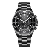 OVERFLY BIDEN Mens Watch Analog Chronograph Luxury wrist Watch for Men