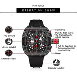 OVERFLY MINI FOCUS Mens Watch Analog Chronograph Luxury wrist Watch For Men