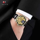 TEVISE Automatic Skeleton Mechanical Dial Luxury Watch for Men