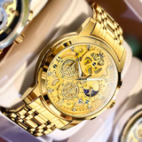 OVERFLY OLEVS Mens Watch Analog Chronograph Luxury  wrist Watch For Men