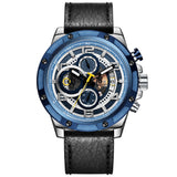 T5 Mens Watch Luxury Analog Watch with Black & Silver Strap Combo Set For Men