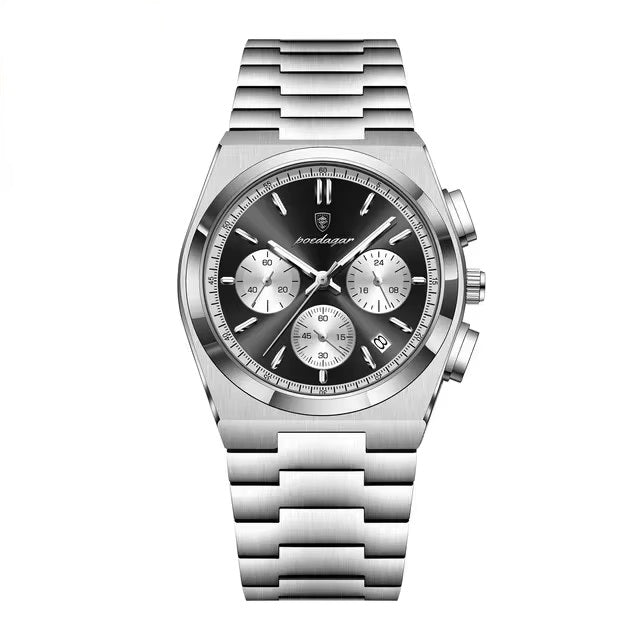 OVERFLY POEDAGAR Analog Chronograph Luxury wrist Watch for Men ...