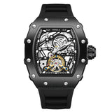 ONOLA Mens Watch Automatic Mechanical Skeleton Dial Luxury wrist Watch For Men Analog Watch - For Men