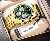 OVERFLY POEDAGAR Analog Chronograph Luxury wrist Watch for Men