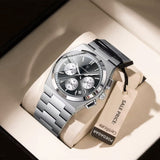 OVERFLY POEDAGAR Analog Chronograph Luxury wrist Watch for Men