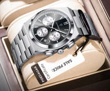 OVERFLY POEDAGAR Analog Chronograph Luxury wrist Watch for Men