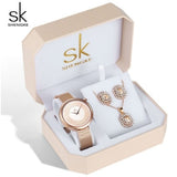 OVERFLY SHENGKE Analog Watch with Jewellery Combo Set For Ladies(K0094)
