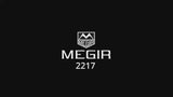MEGIR Mens Watch Analog Chronograph Luxury with Blue Neto Strap wrist Watch For Men