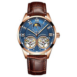 AILANG Mens Watch Automatic Chronograph Mechanical Skeleton Luxury wrist Watc For Men