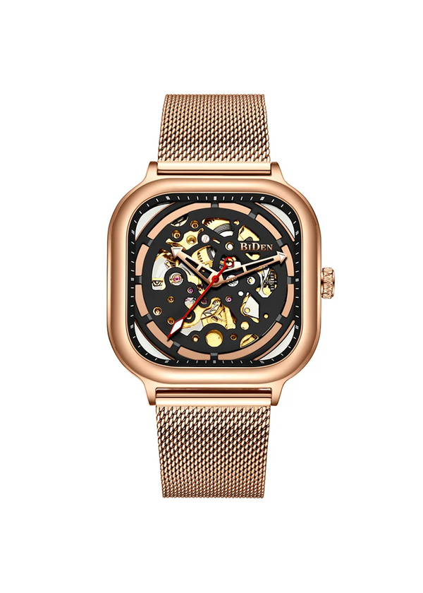 OVERFLY BIDEN Luxury Gold Automatic Watch For-Men ( NOW IN INDIA)
