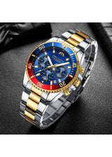 OVERFLY MEGALITH Luxury Chronograph Watch for Men's - NOW IN INDIA (6381-Red)